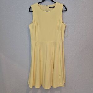 Lauren Ralph Lauren Women's Size 8 Fit-and-Flare Midi Dress